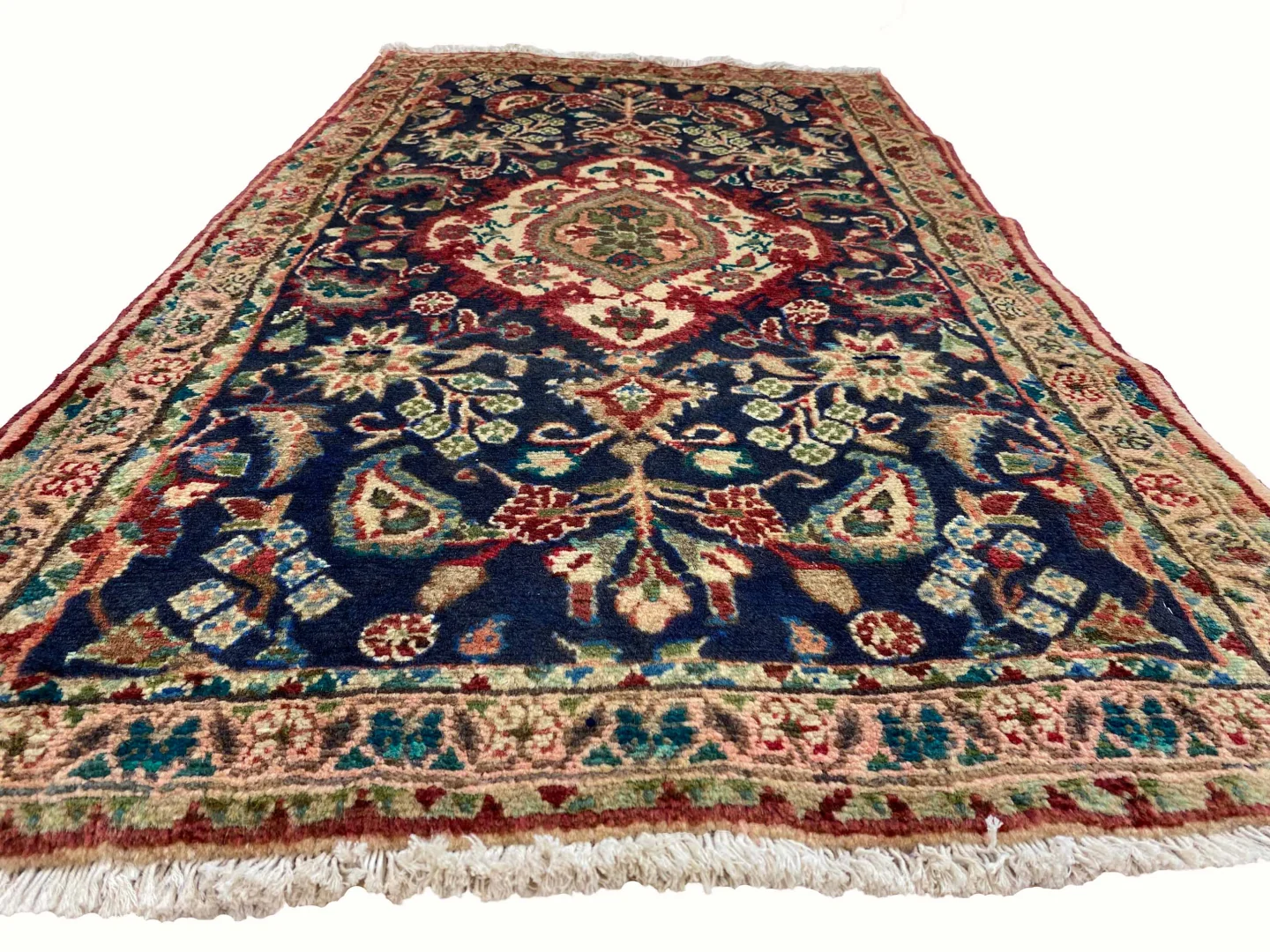 Perserteppich Hamadan 115 x 68 cm Wolle handgeknüpft