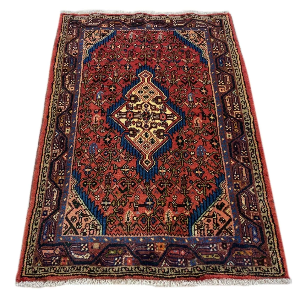 Perserteppich Hamadan 117 x 77 cm Wolle handgeknüpft