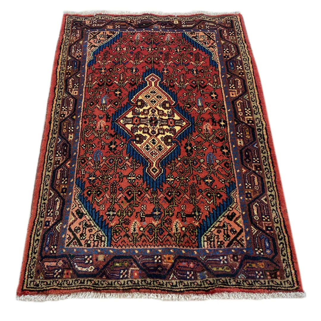 Perserteppich Hamadan 117 x 77 cm Wolle handgeknüpft