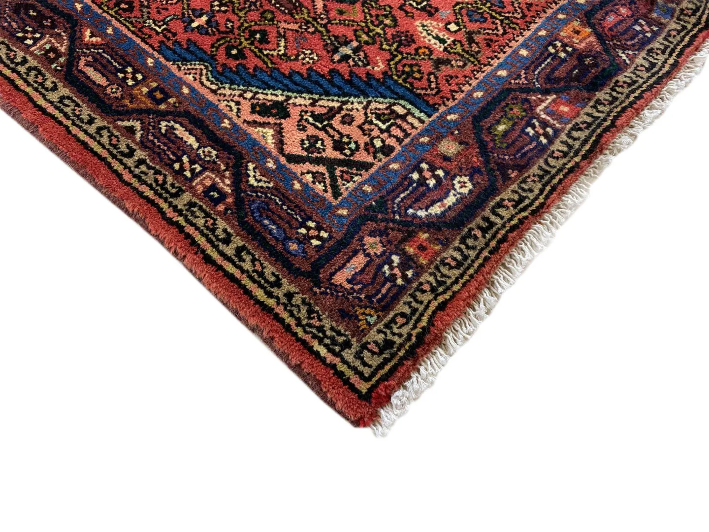 Perserteppich Hamadan 117 x 77 cm Wolle handgeknüpft