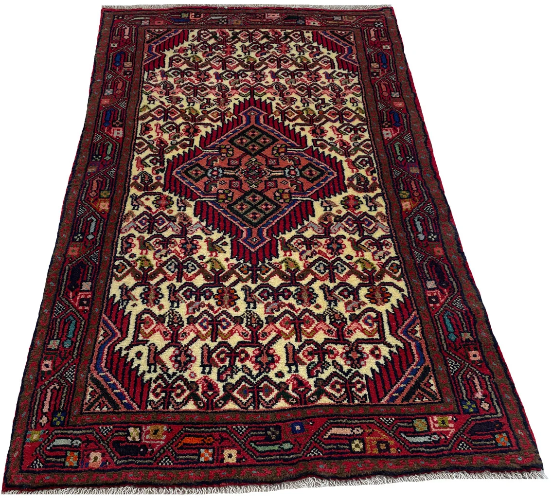 Perserteppich Hamadan 118 x 75 cm Wolle handgeknüpft