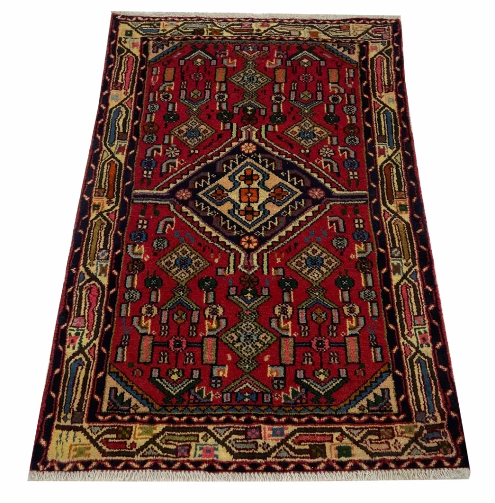 Perserteppich Hamadan 118 x 77 cm Wolle handgeknüpft