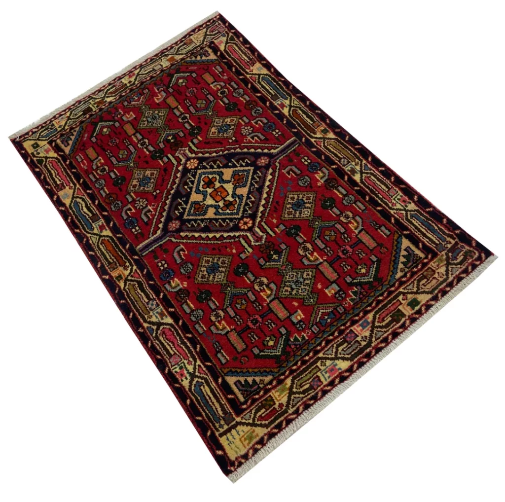 Perserteppich Hamadan 118 x 77 cm Wolle handgeknüpft