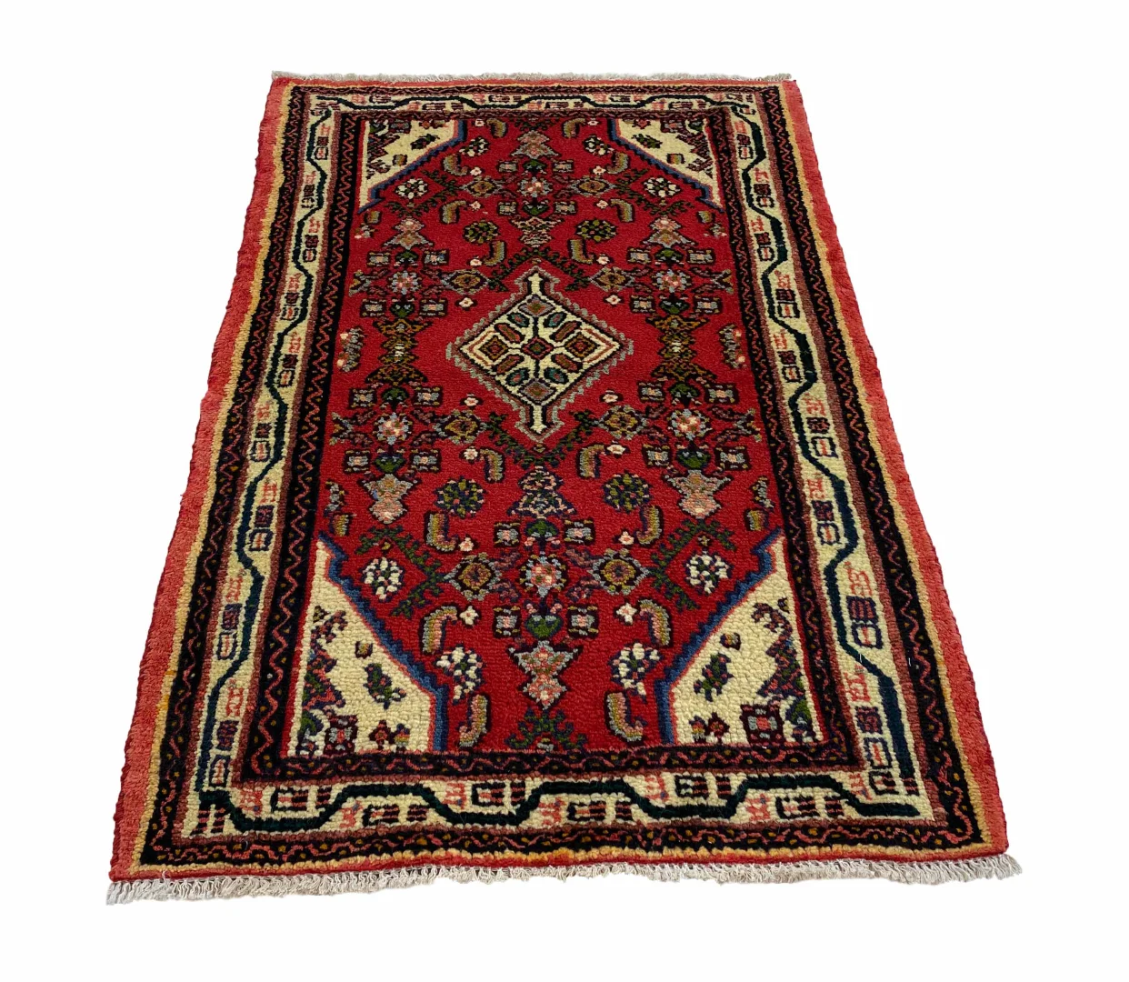 Perserteppich Hamadan 118 x 80 cm Wolle handgeknüpft