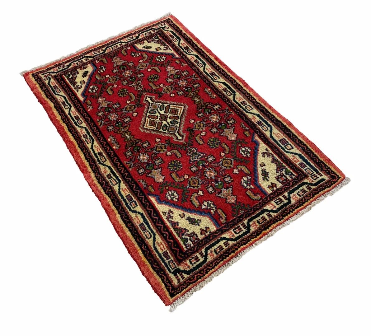 Perserteppich Hamadan 118 x 80 cm Wolle handgeknüpft