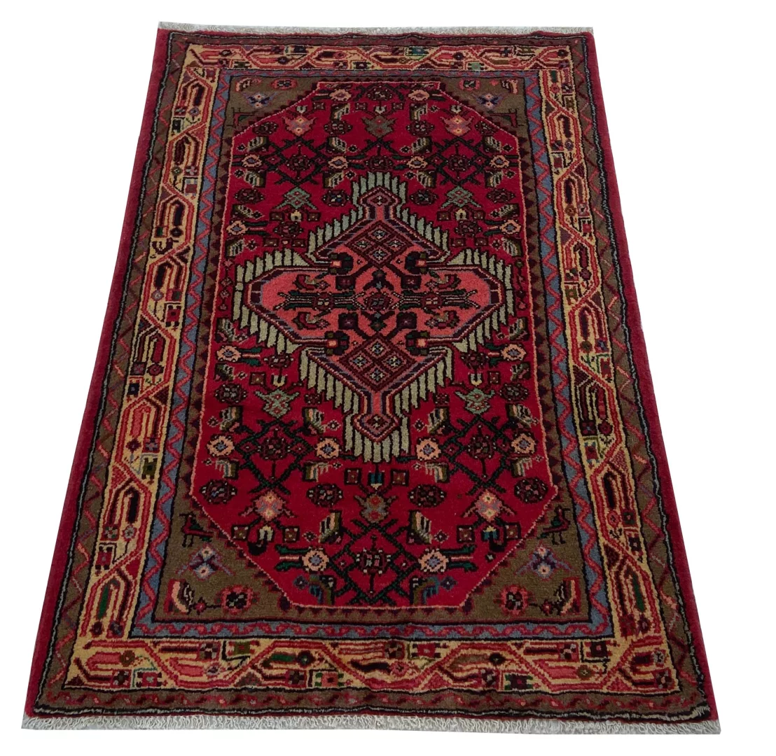 Perserteppich Hamadan 118 x 80 cm Wolle handgeknüpft