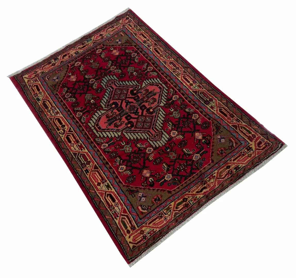 Perserteppich Hamadan 118 x 80 cm Wolle handgeknüpft