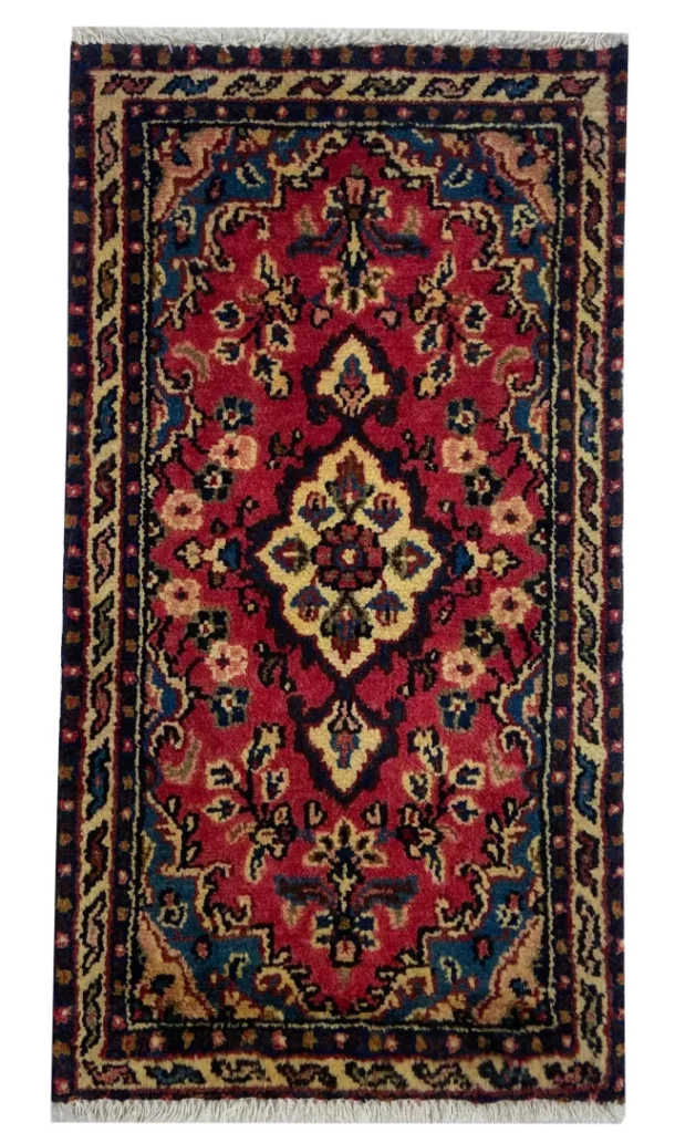 Perserteppich Hamadan 98 x 53 cm Wolle handgeknüpft