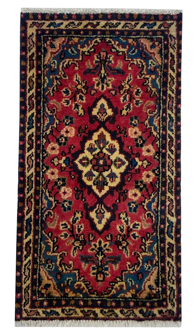 Perserteppich Hamadan 98 x 53 cm Wolle handgeknüpft