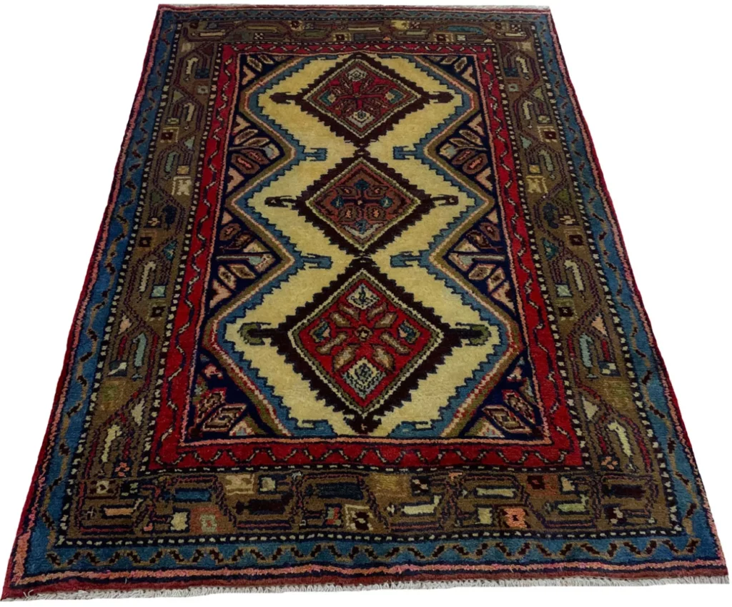 Perserteppich Hamadan 119 x 80 cm Wolle handgeknüpft