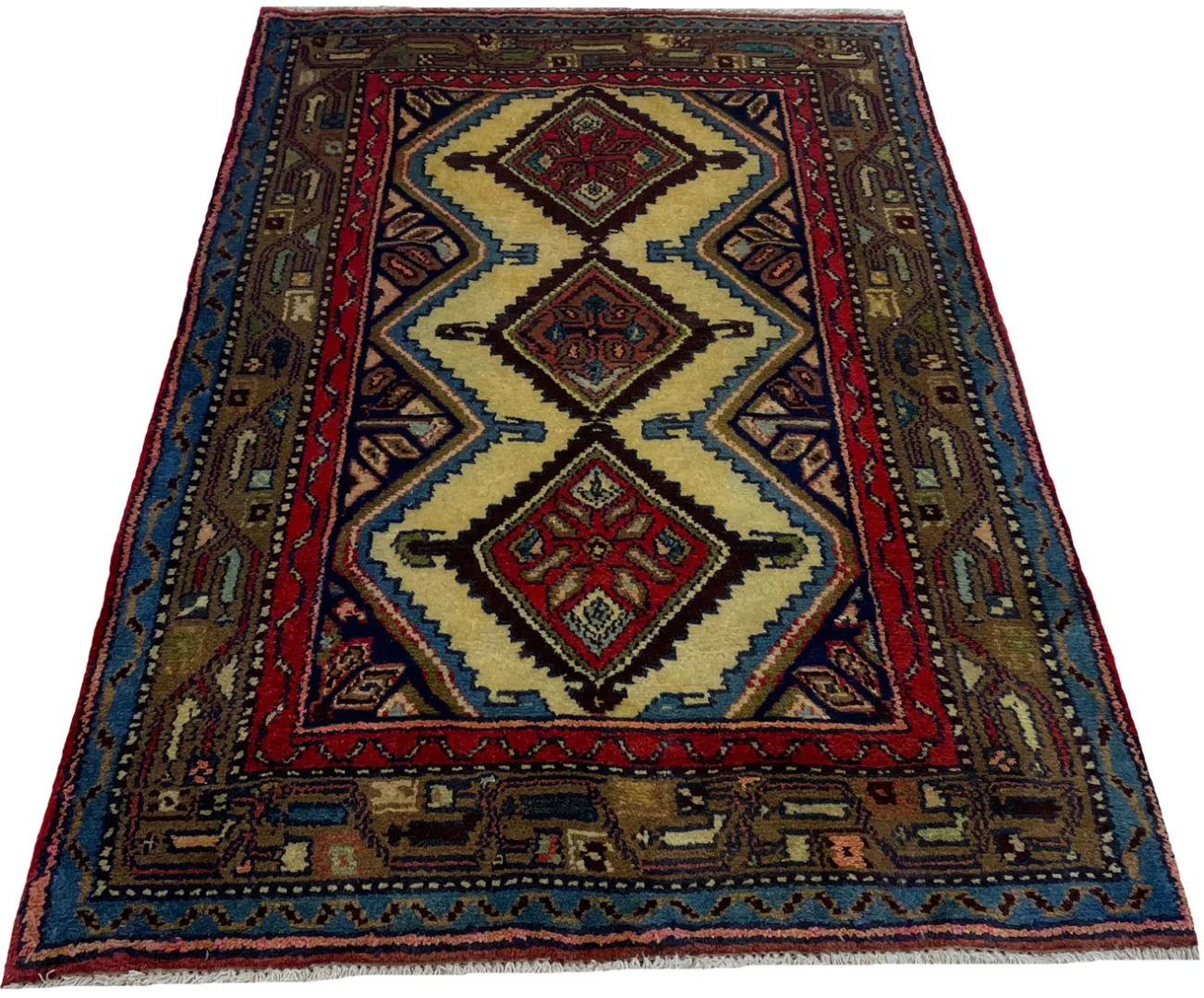 Perserteppich Hamadan 119 x 80 cm Wolle handgeknüpft