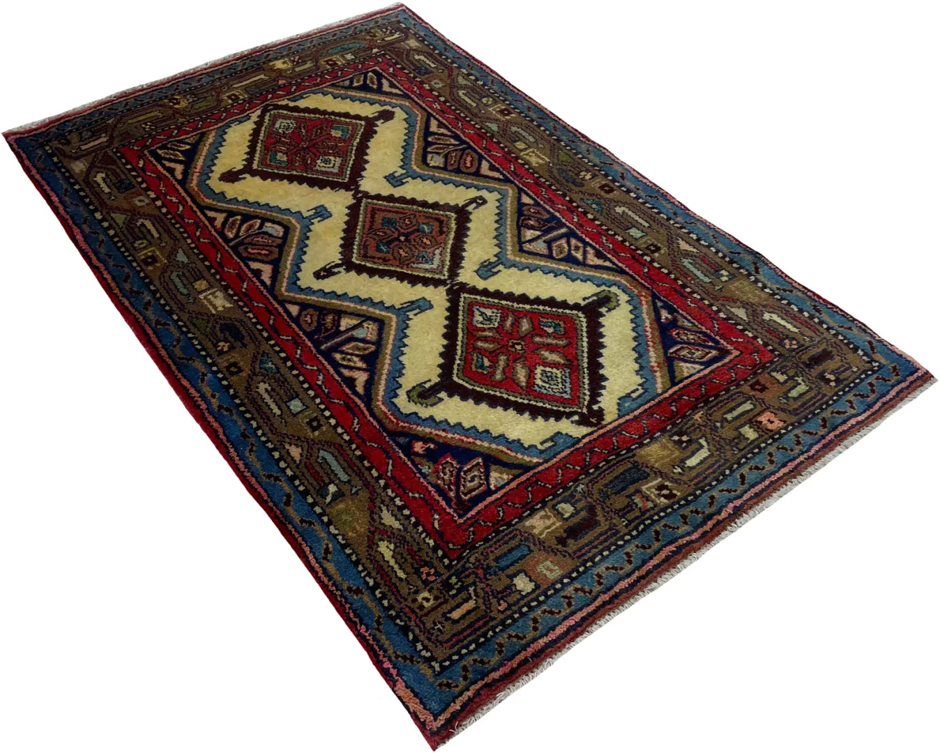 Perserteppich Hamadan 119 x 80 cm Wolle handgeknüpft