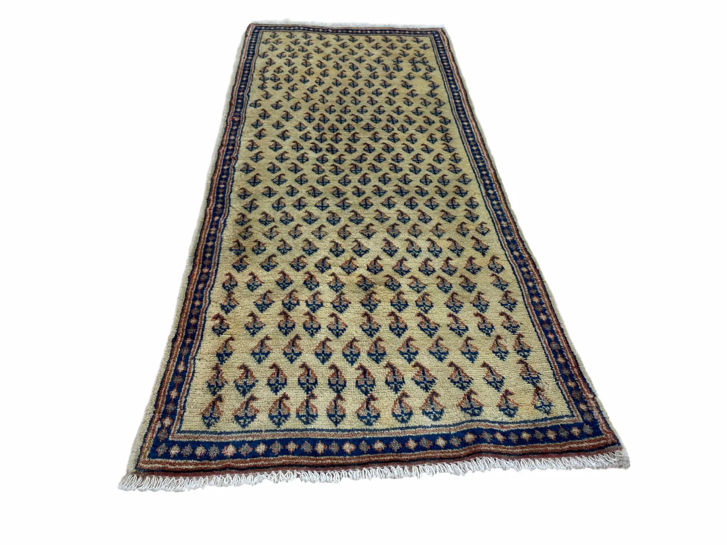 Perserteppich Hamadan 120 x 55 cm Wolle handgeknüpft