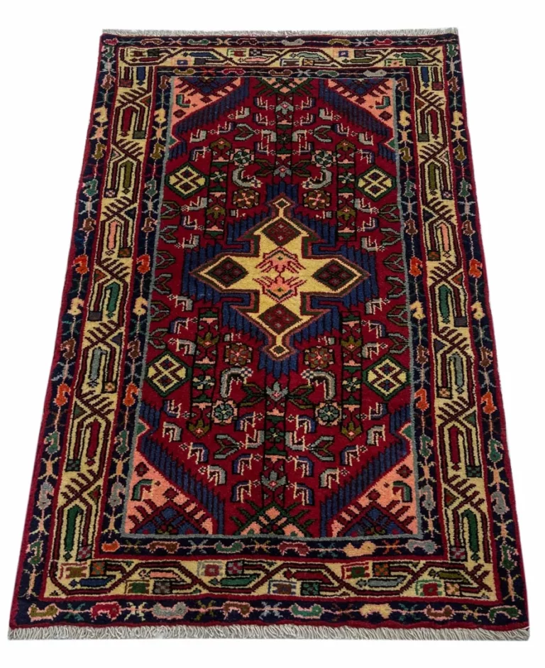 Perserteppich Hamadan 120 x 77 cm Wolle handgeknüpft
