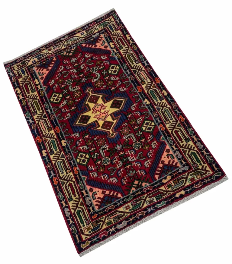 Perserteppich Hamadan 120 x 77 cm Wolle handgeknüpft
