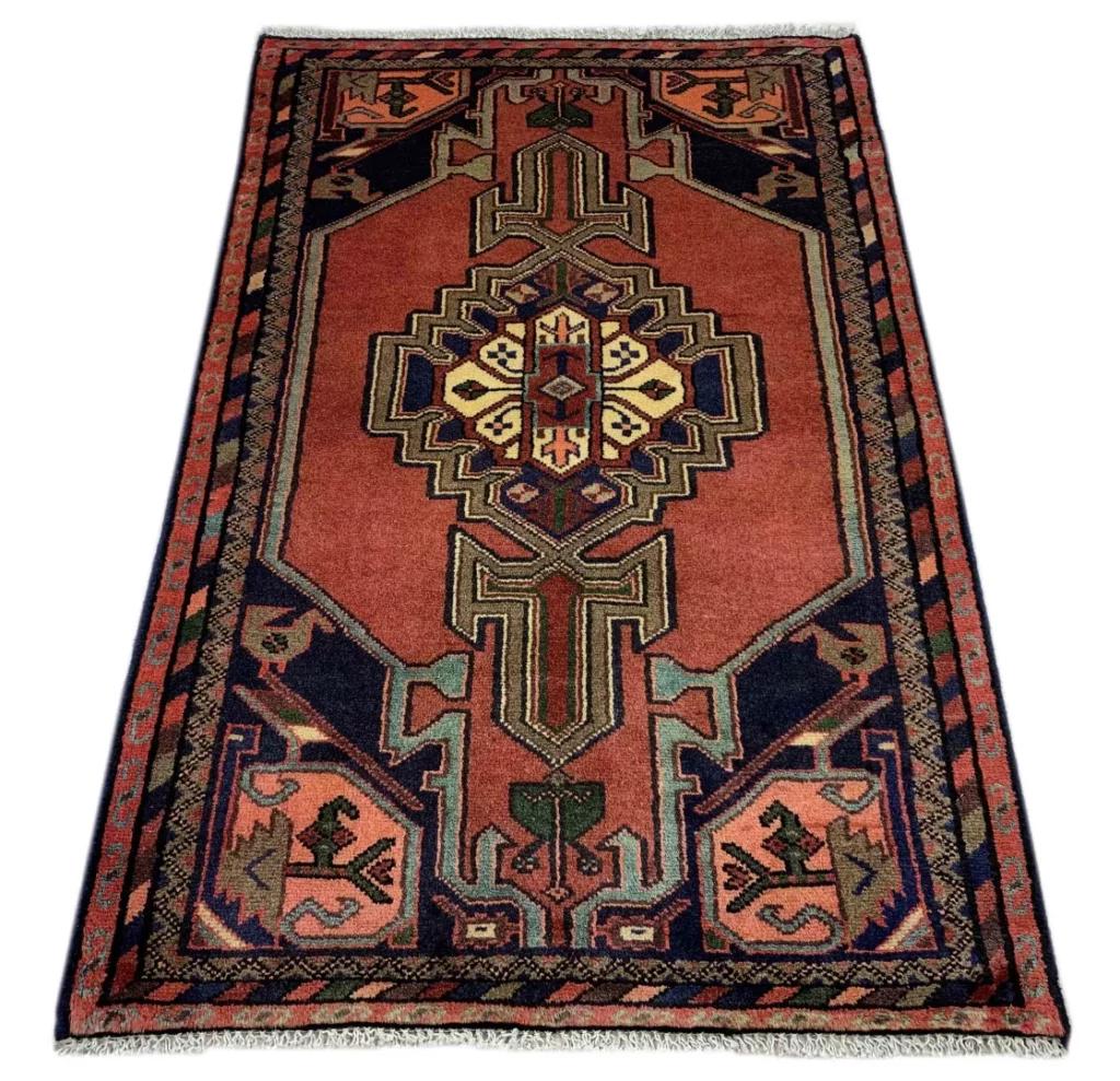 Perserteppich Hamadan 120 x 78 cm Wolle handgeknüpft