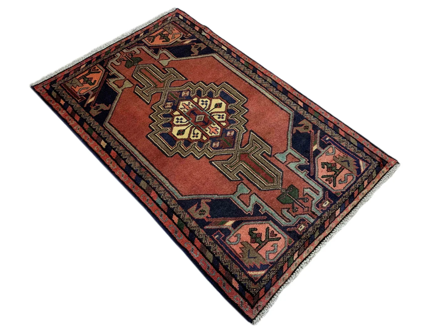 Perserteppich Hamadan 120 x 78 cm Wolle handgeknüpft