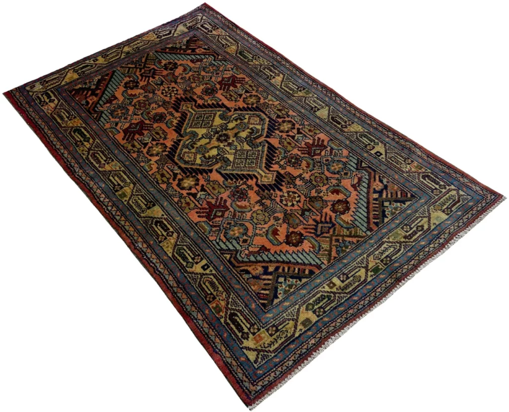 Perserteppich Hamadan 120 x 79 cm Wolle handgeknüpft