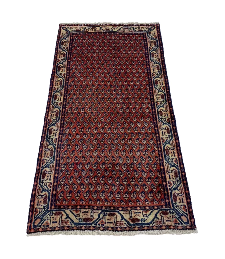 Perserteppich Hamadan 122 x 62 cm Wolle handgeknüpft