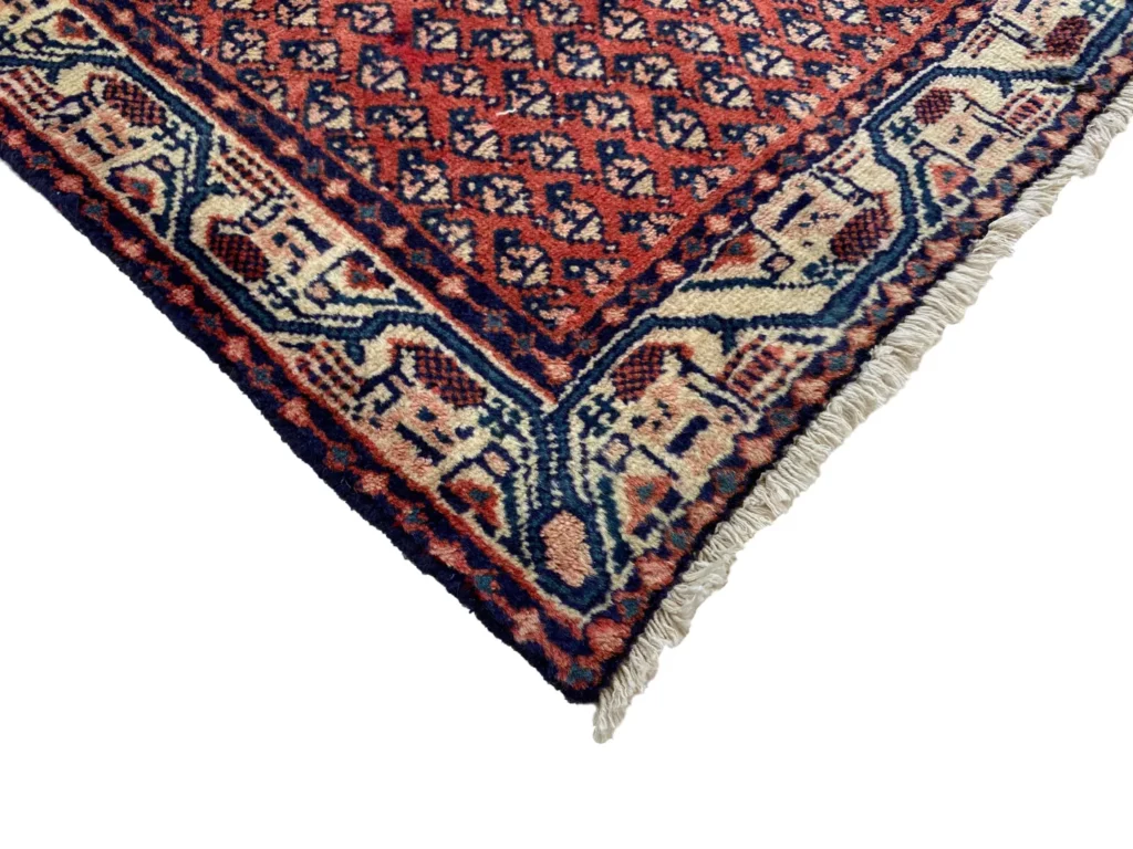 Perserteppich Hamadan 122 x 62 cm Wolle handgeknüpft