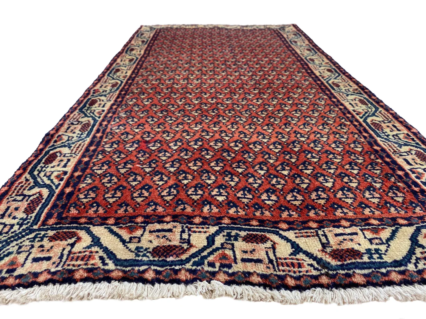Perserteppich Hamadan 122 x 62 cm Wolle handgeknüpft