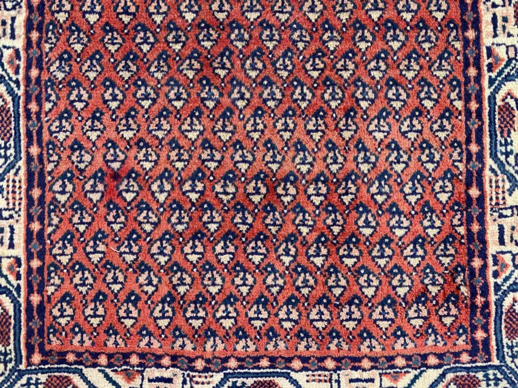 Perserteppich Hamadan 122 x 62 cm Wolle handgeknüpft