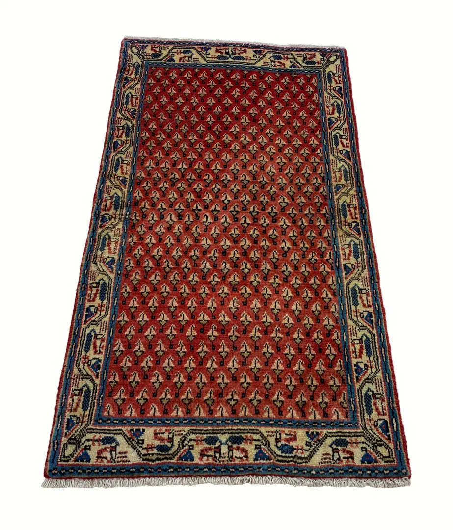 Perserteppich Hamadan 122 x 65 cm Wolle handgeknüpft