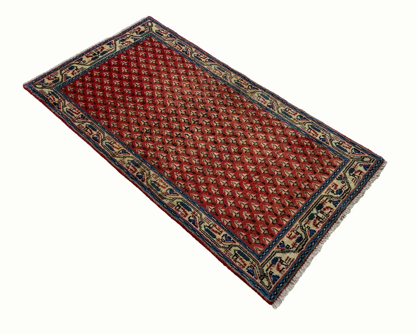 Perserteppich Hamadan 122 x 65 cm Wolle handgeknüpft