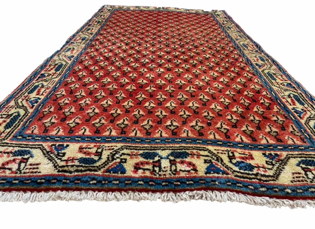 Perserteppich Hamadan 122 x 65 cm Wolle handgeknüpft