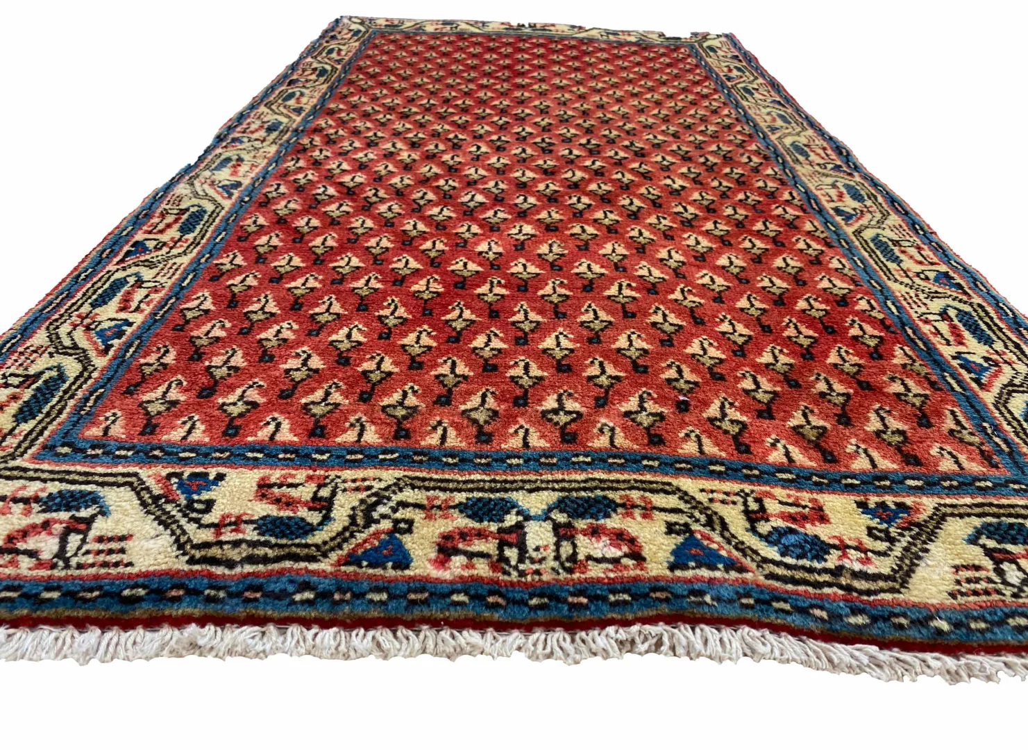 Perserteppich Hamadan 122 x 65 cm Wolle handgeknüpft
