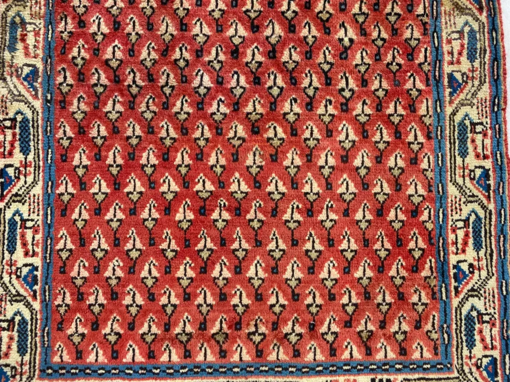 Perserteppich Hamadan 122 x 65 cm Wolle handgeknüpft