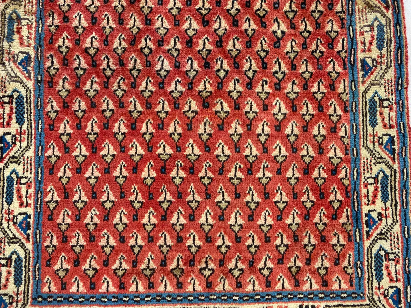Perserteppich Hamadan 122 x 65 cm Wolle handgeknüpft