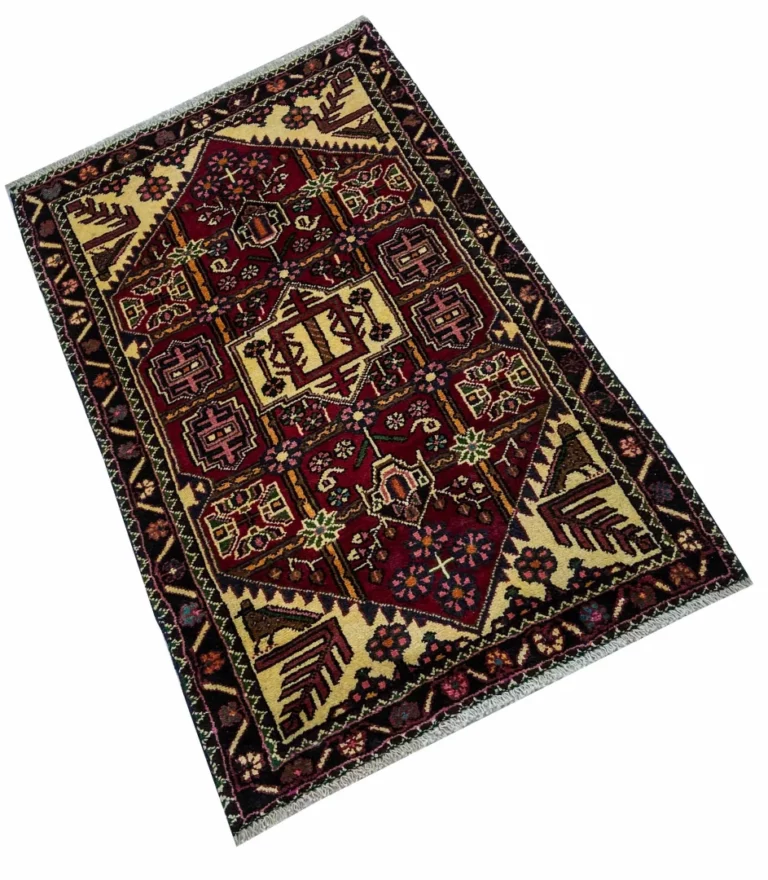 Perserteppich Hamadan 122 x 76 cm Wolle handgeknüpft