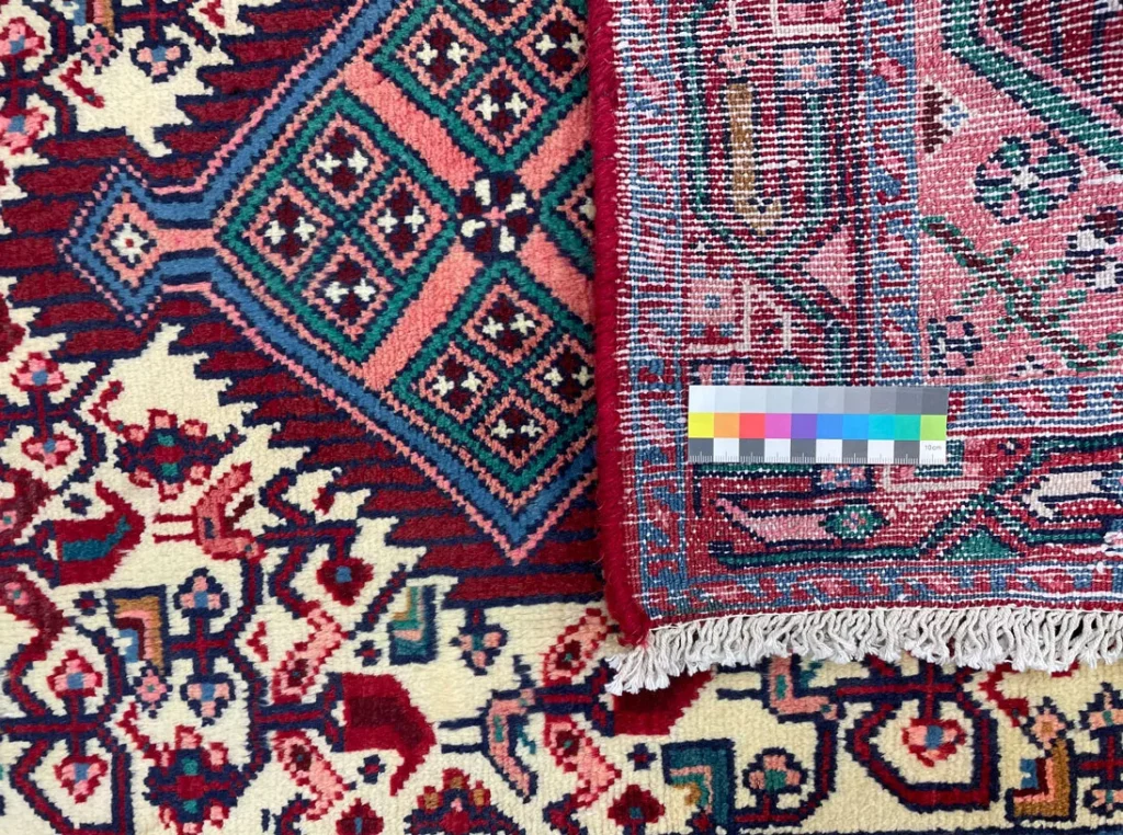 Perserteppich Hamadan 122 x 80 cm Wolle handgeknüpft