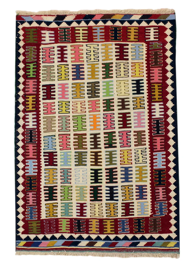Perserteppich Fars 145 x 99 cm Wolle handgewebt