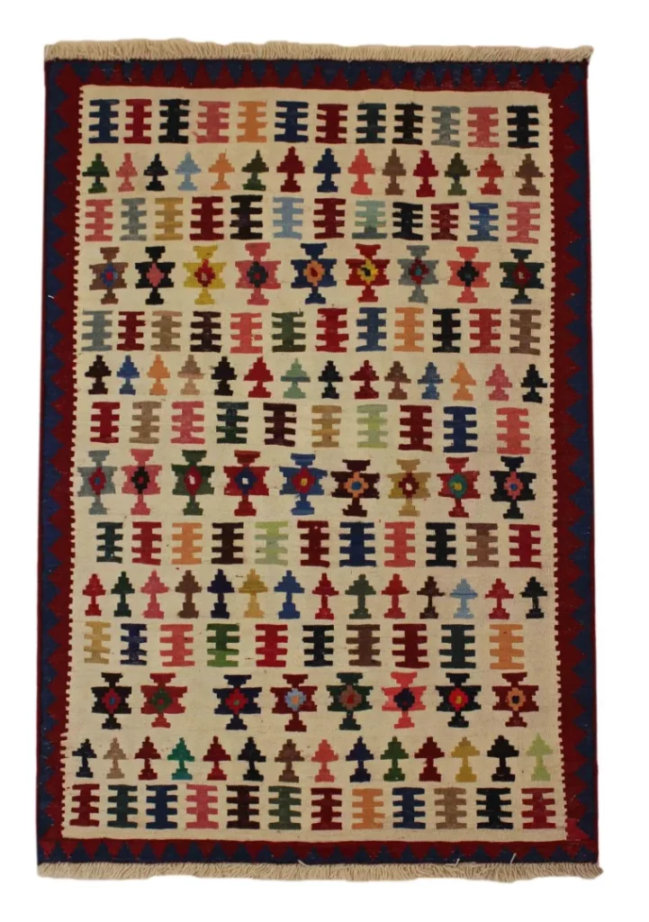 Perserteppich Fars 146 x 101 cm Wolle handgewebt