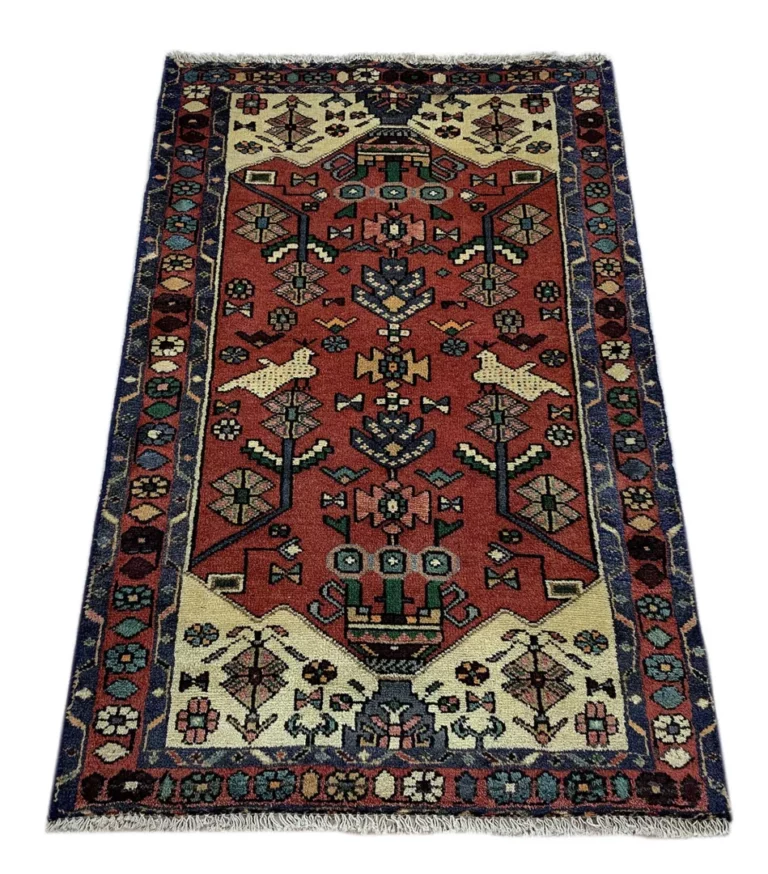Perserteppich Hamadan 123 x 73 cm Wolle handgeknüpft
