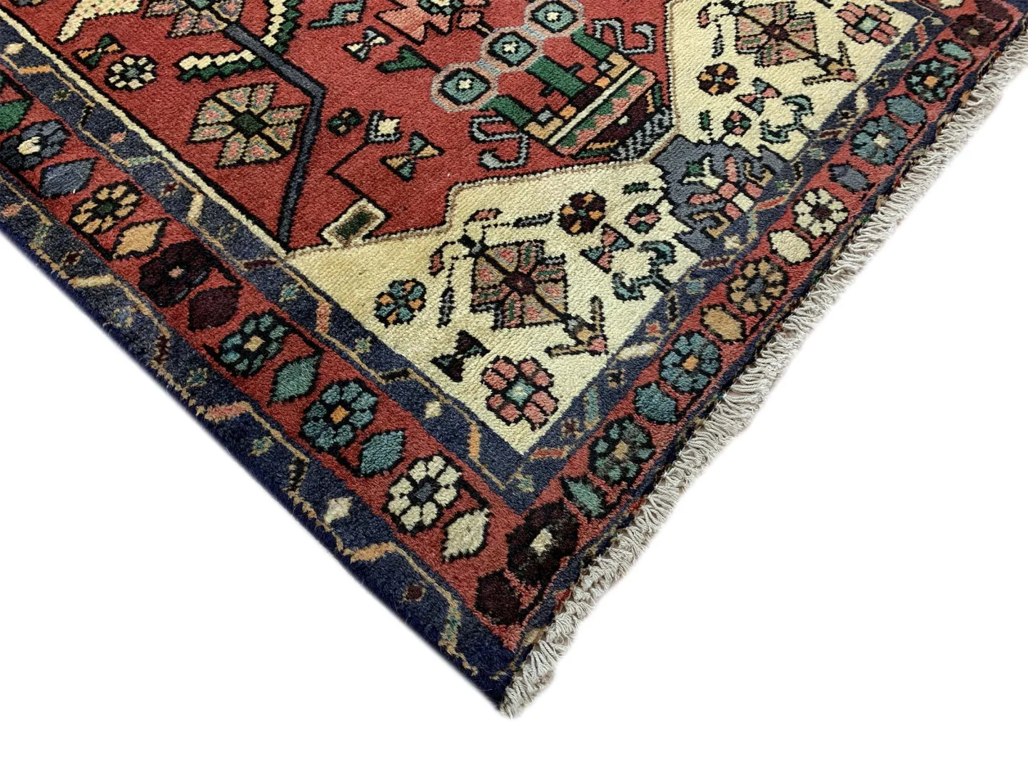 Perserteppich Hamadan 123 x 73 cm Wolle handgeknüpft