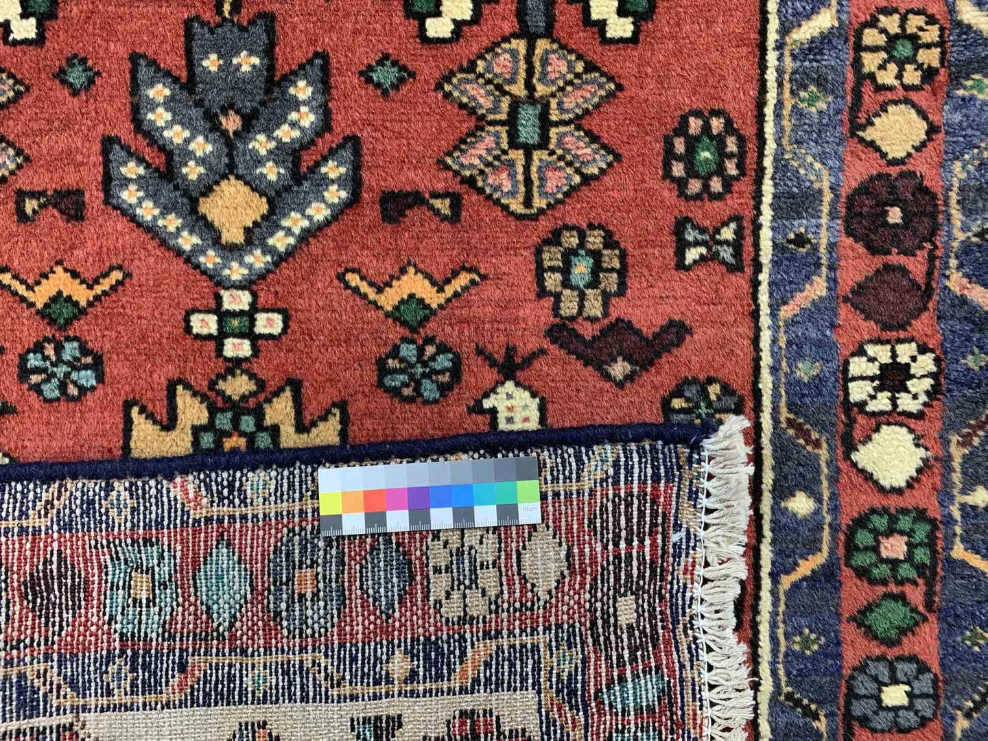 Perserteppich Hamadan 123 x 73 cm Wolle handgeknüpft