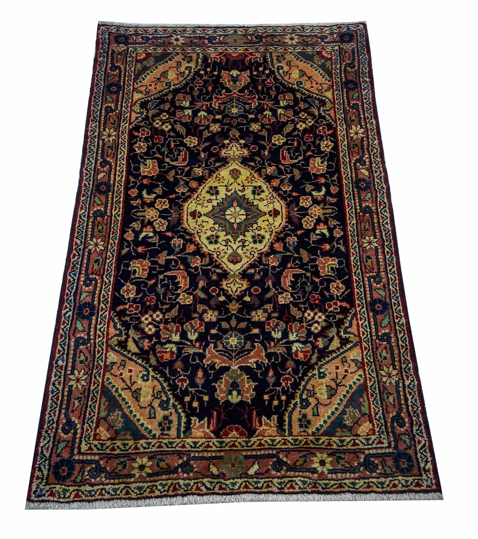 Perserteppich Hamadan 123 x 75 cm Wolle handgeknüpft