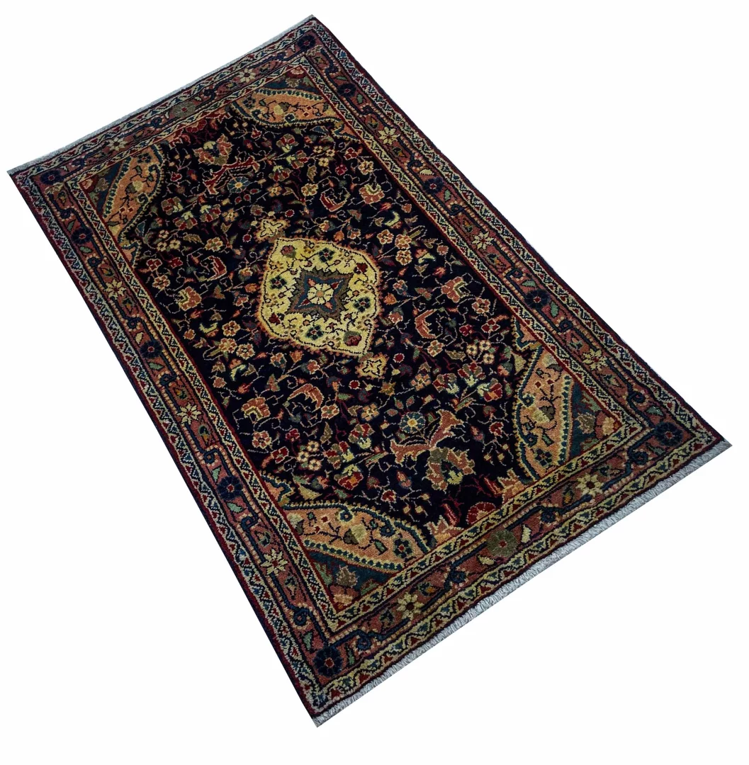 Perserteppich Hamadan 123 x 75 cm Wolle handgeknüpft