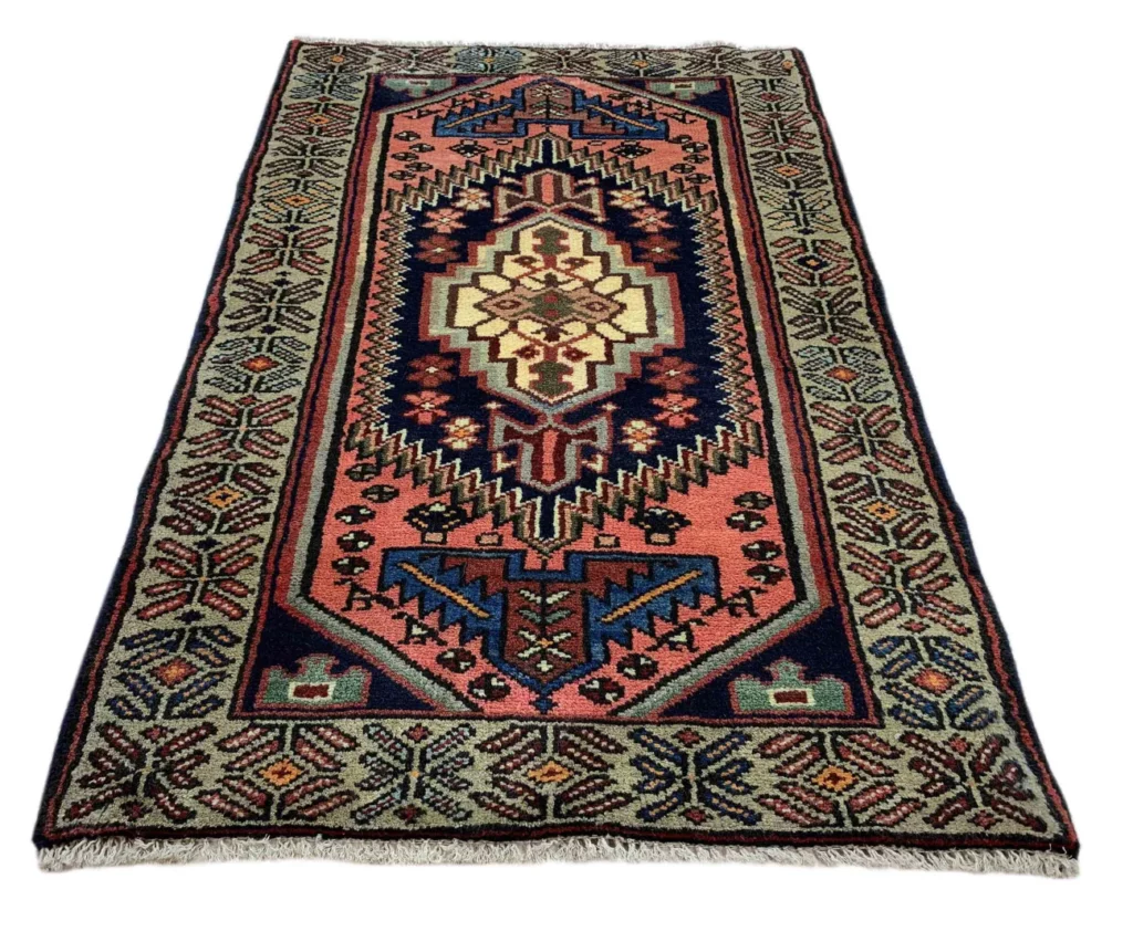 Perserteppich Hamadan 123x78 cm Wolle handgeknüpft