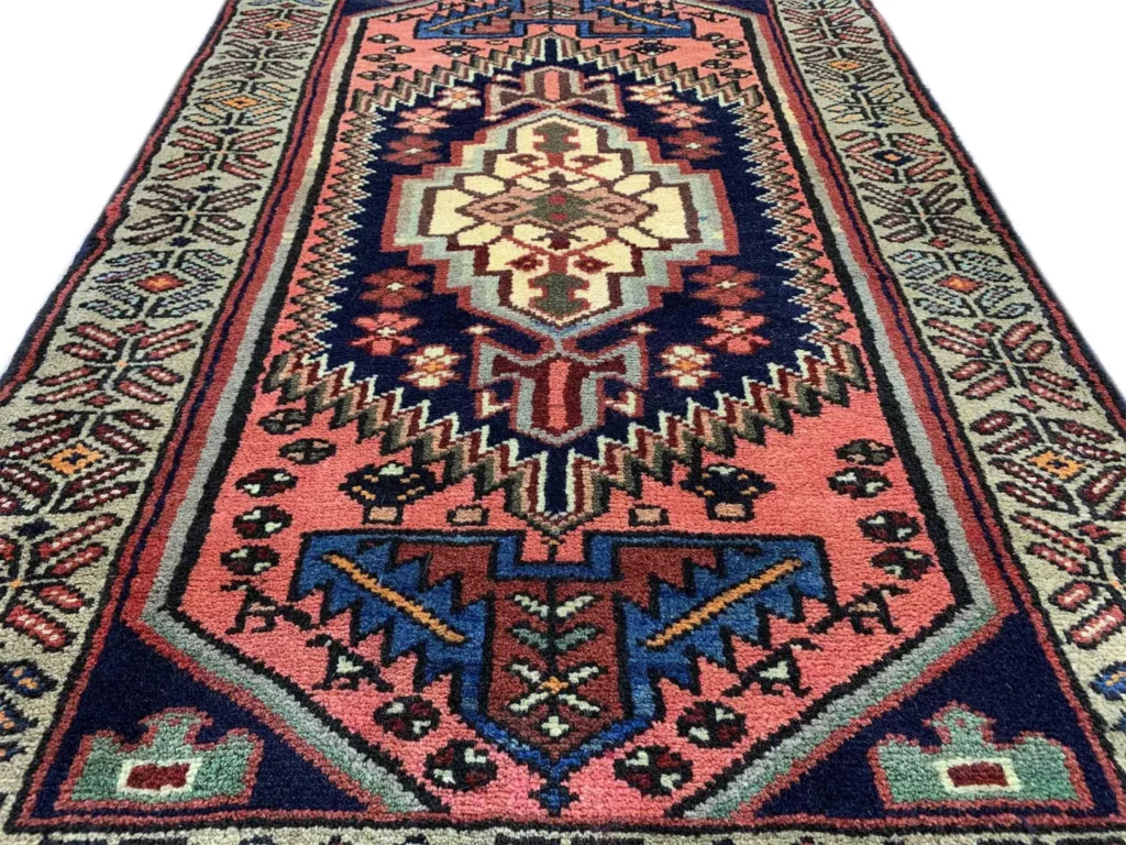 Perserteppich Hamadan 123x78 cm Wolle handgeknüpft