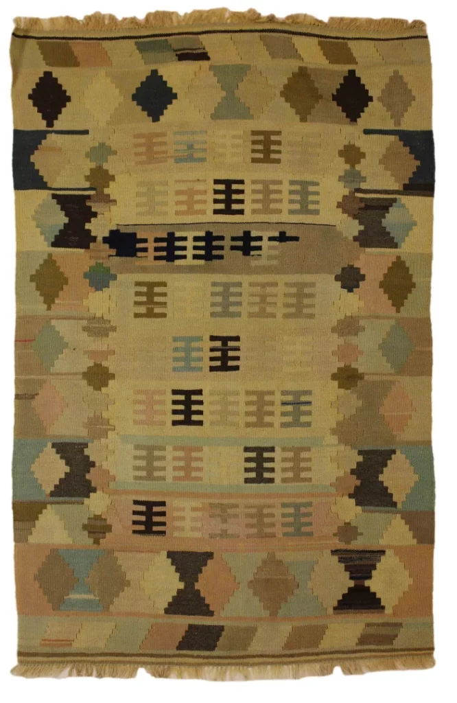 Orientteppich Fars 148 x 97 cm Wolle handgewebt