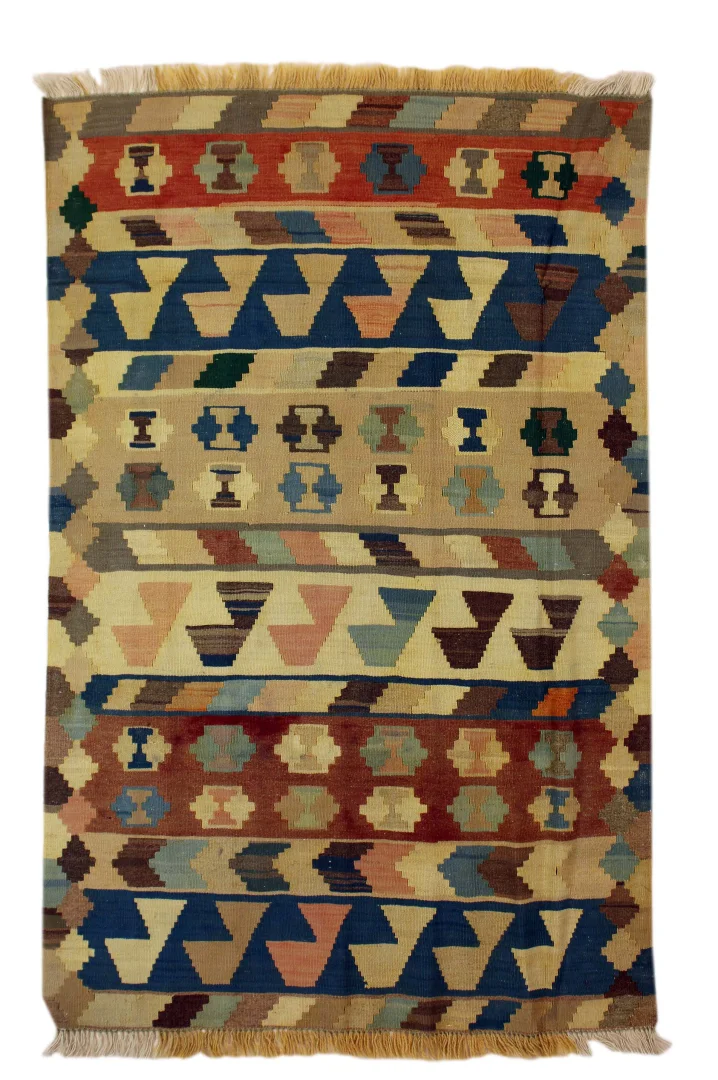 Orientteppich Fars 149 x 98 cm Wolle handgewebt
