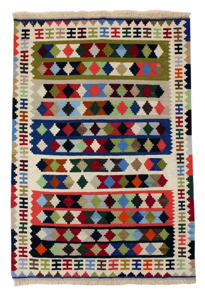 Perserteppich Fars 149 x 99 cm Wolle handgewebt