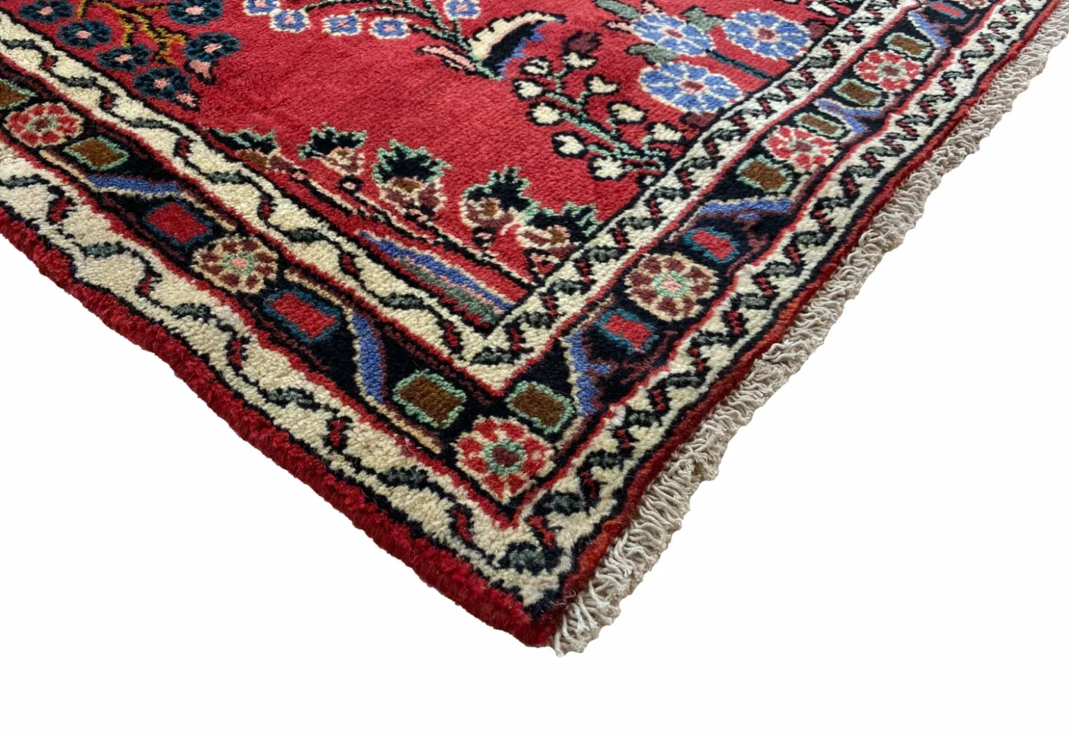 Perserteppich Hamadan 124x85 cm Wolle handgeknüpft