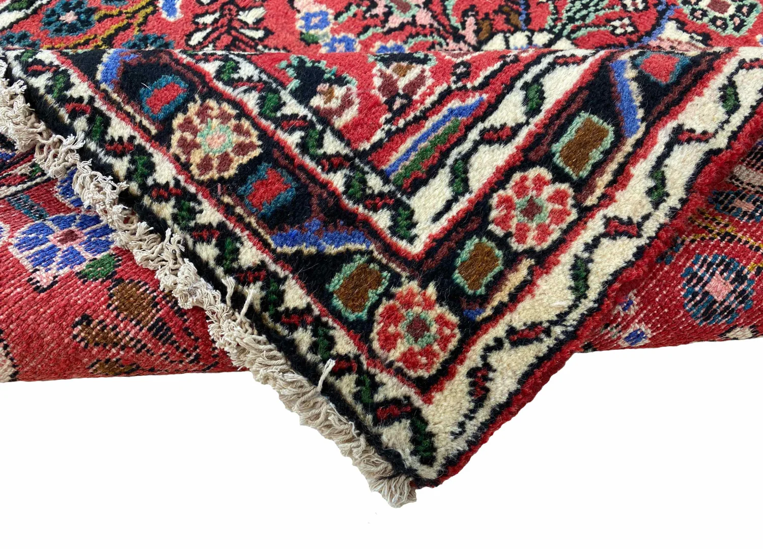 Perserteppich Hamadan 124x85 cm Wolle handgeknüpft