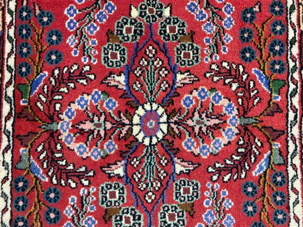 Perserteppich Hamadan 124x85 cm Wolle handgeknüpft