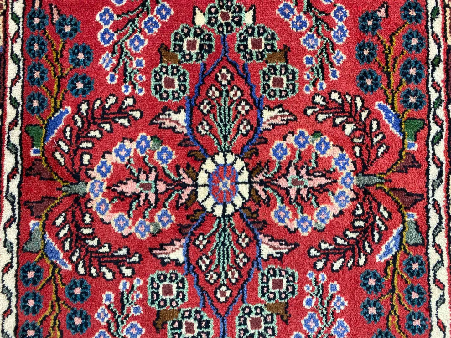 Perserteppich Hamadan 124x85 cm Wolle handgeknüpft